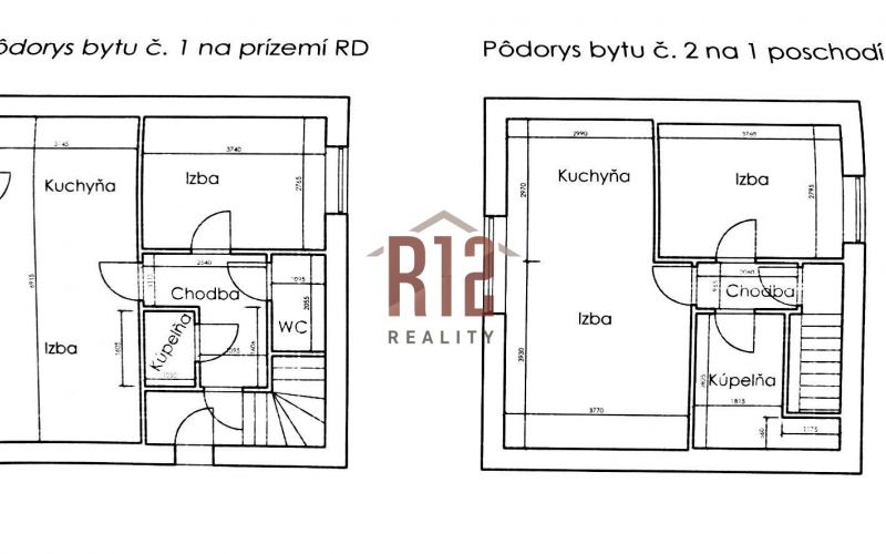 Predaj 2 izbový byt v novostavbe /dvoj-bytovka/ Nitra - Ivanka pri Nitre